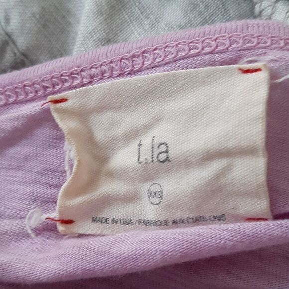 Anthropologie lavender bow top - Picture 3 of 4